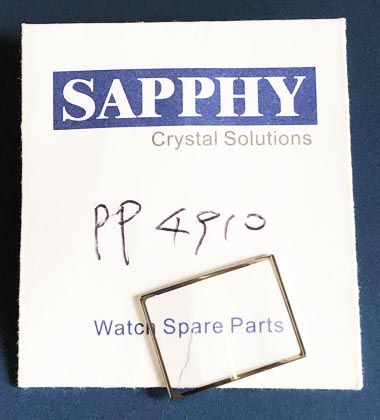 Patek Philippe 4910 ซ่อมคริสตัล